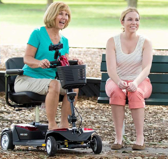 Los Angeles Senior Mobility Electric 4-Wheel Scooter