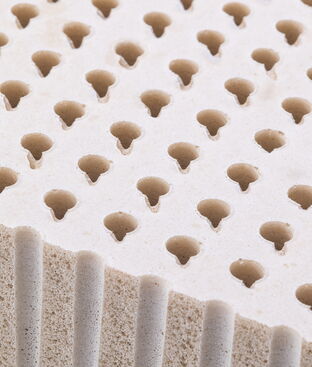 10-inch latex mattress on a hi-low adjustable bed
