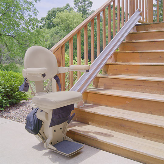 Bruno SRE-2010E Outdoor Elite Stair Lift